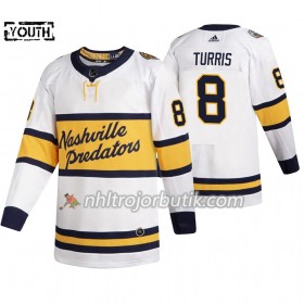 Barn Ishockey Nashville Predators tröja Kyle Turris 8 Adidas 2020 Winter Classic Authentic